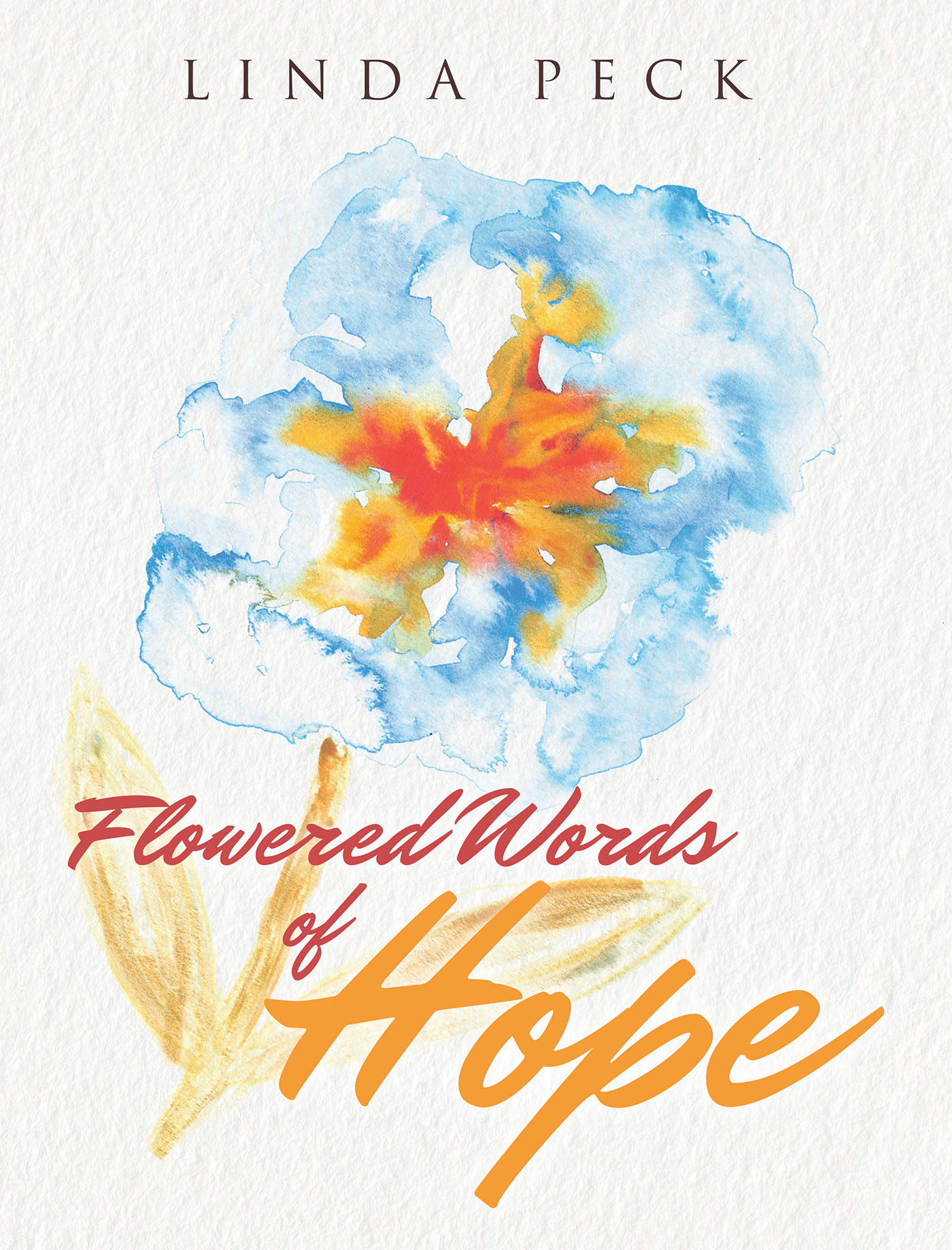 Flowered Words of Hope Cover Image