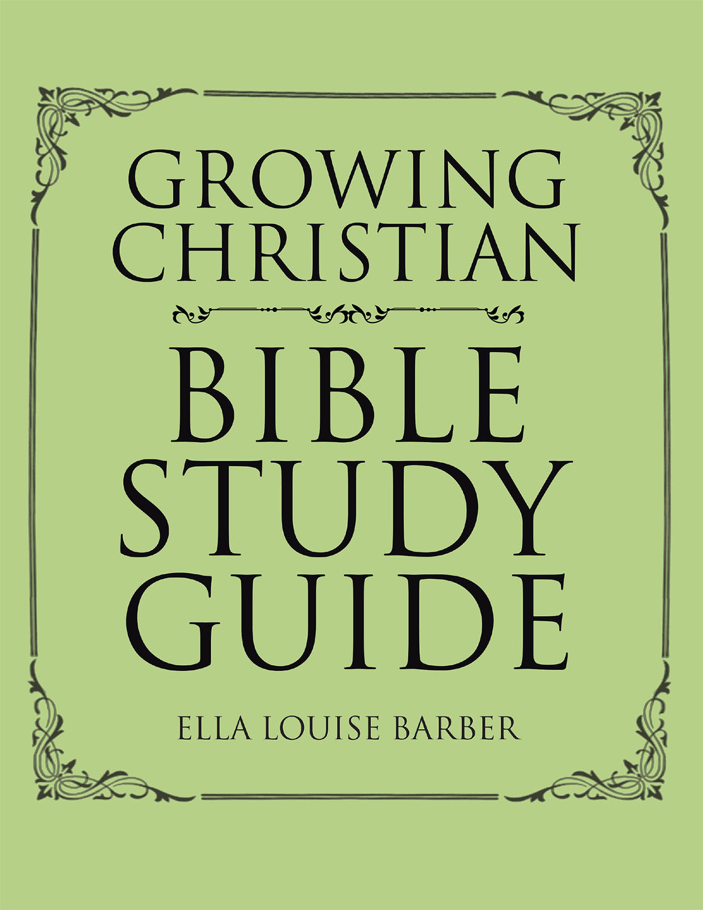 Growing Christian Bible Study Guide Cover Image