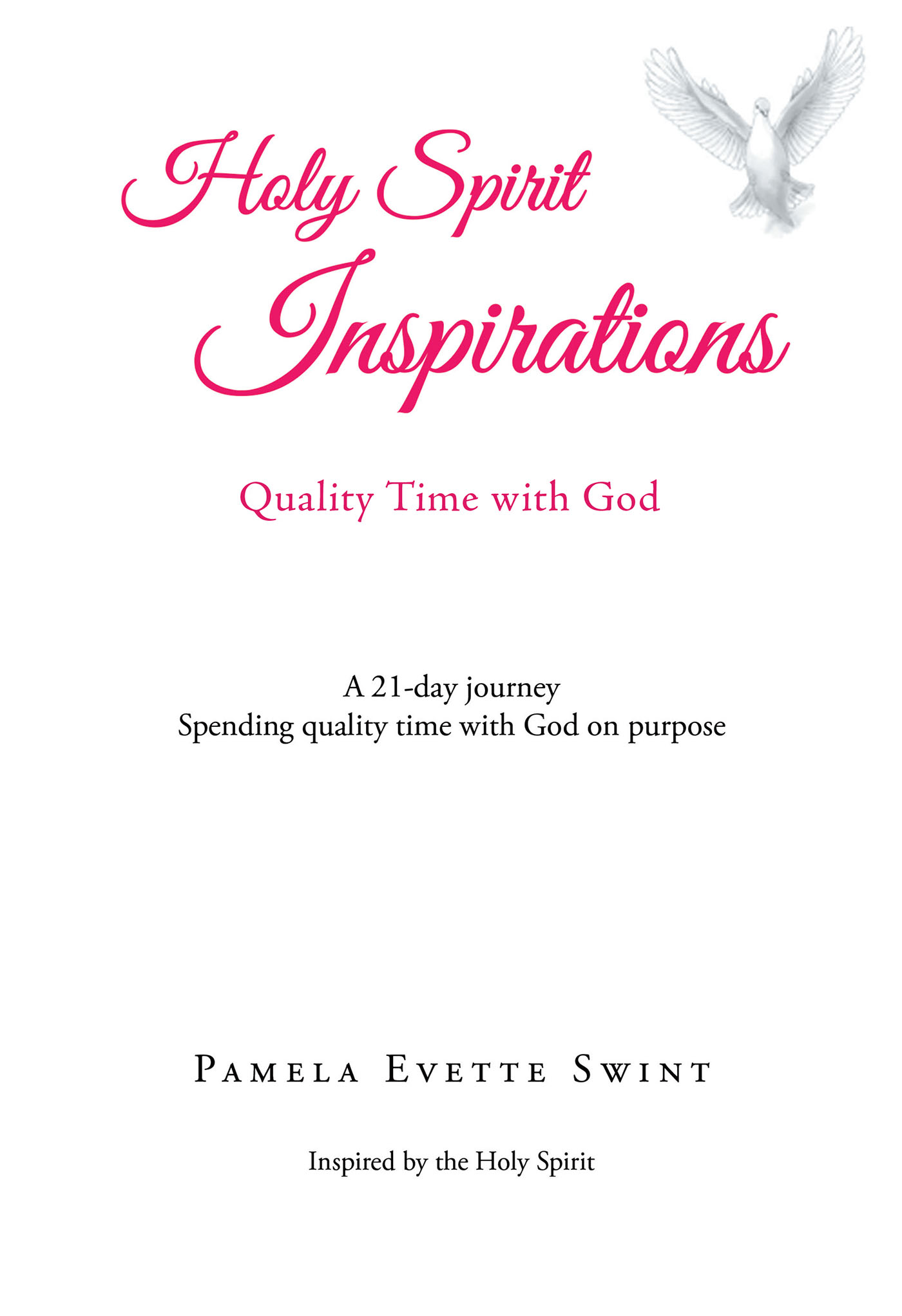 Holy Spirit Inspirations: Quality Time With God Cover Image