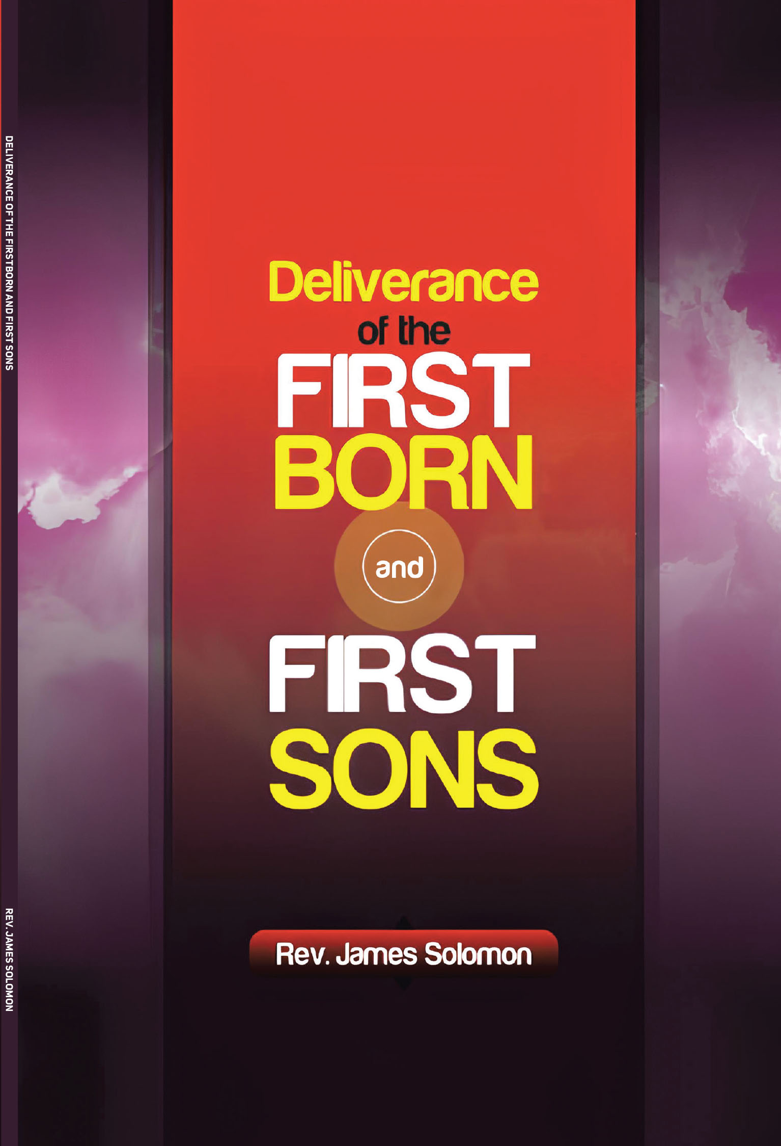Deliverance of the Firstborn and First Sons Cover Image